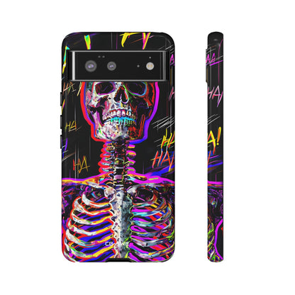 Neon Skeleton Chaos - Google Pixel Case