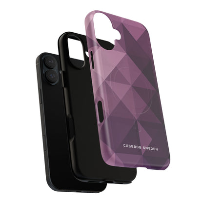 Gradient Purple Mosaic iPhone 16 | Tough+ Phone Case