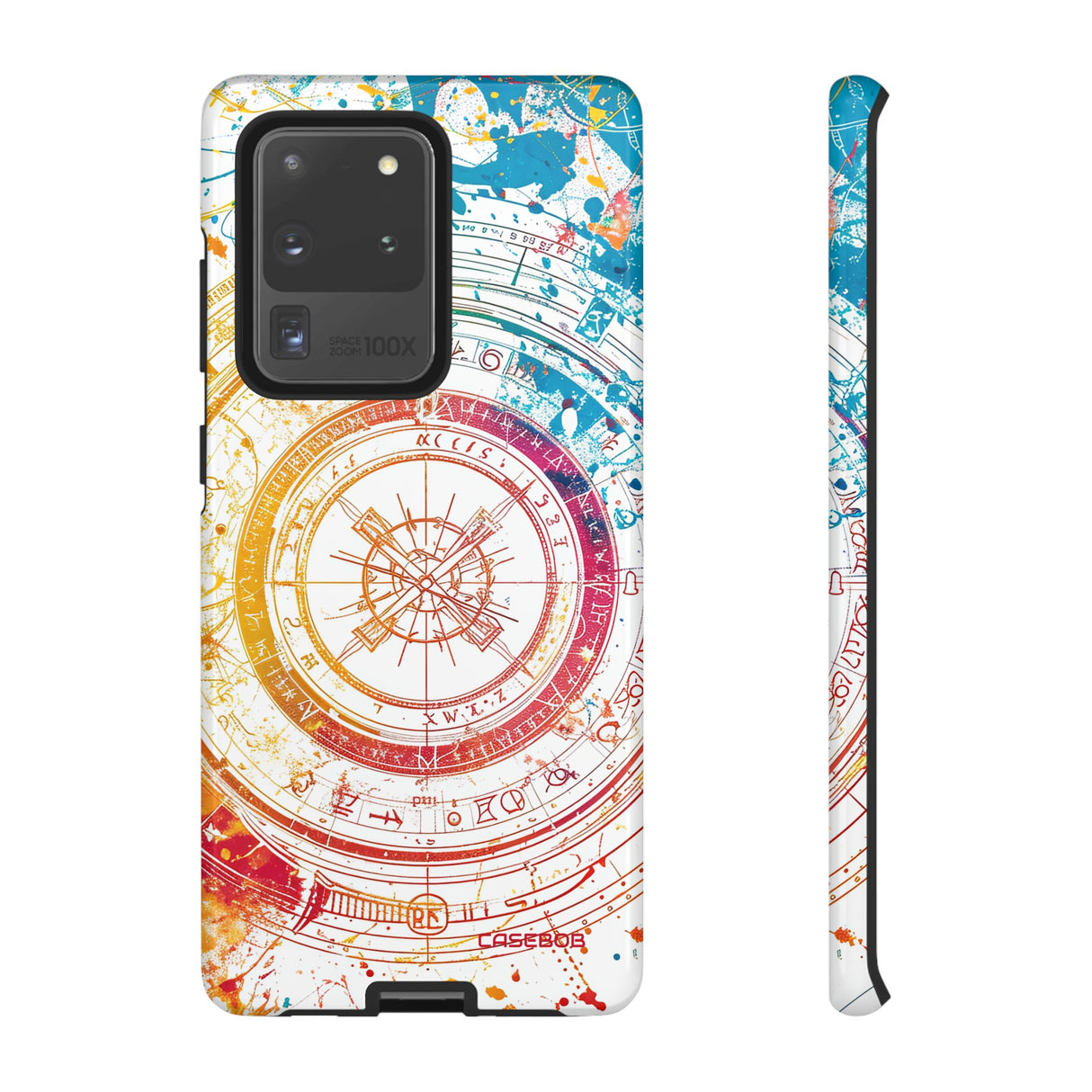 Astrological Wheel Wonders - Protective Phone Case