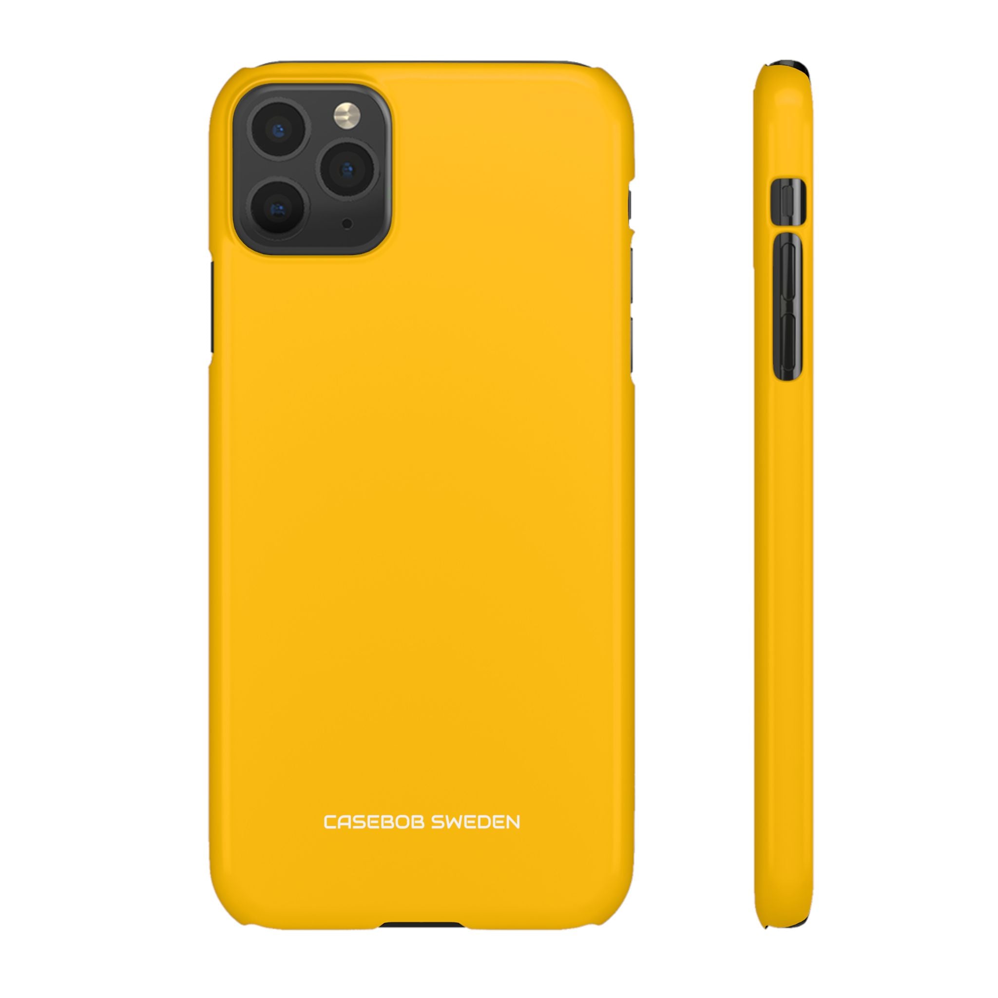 Amber Yellow - Slim iPhone 11 Phone Case