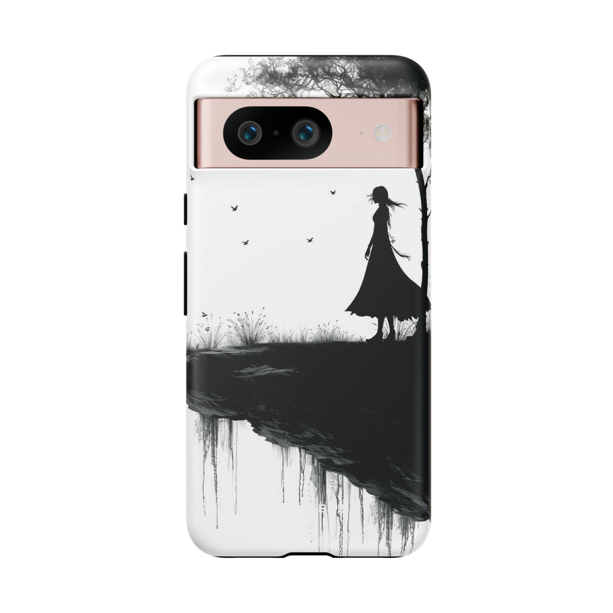 Solitary Serenity | Protective Phone Case for Google Pixel