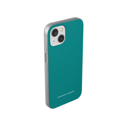 Dark Cyan iPhone 14 - Flexi Phone Case