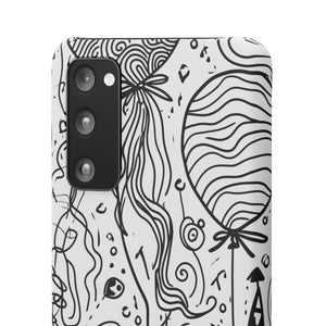 Whimsical Festivity | Slim Phone Case for Samsung