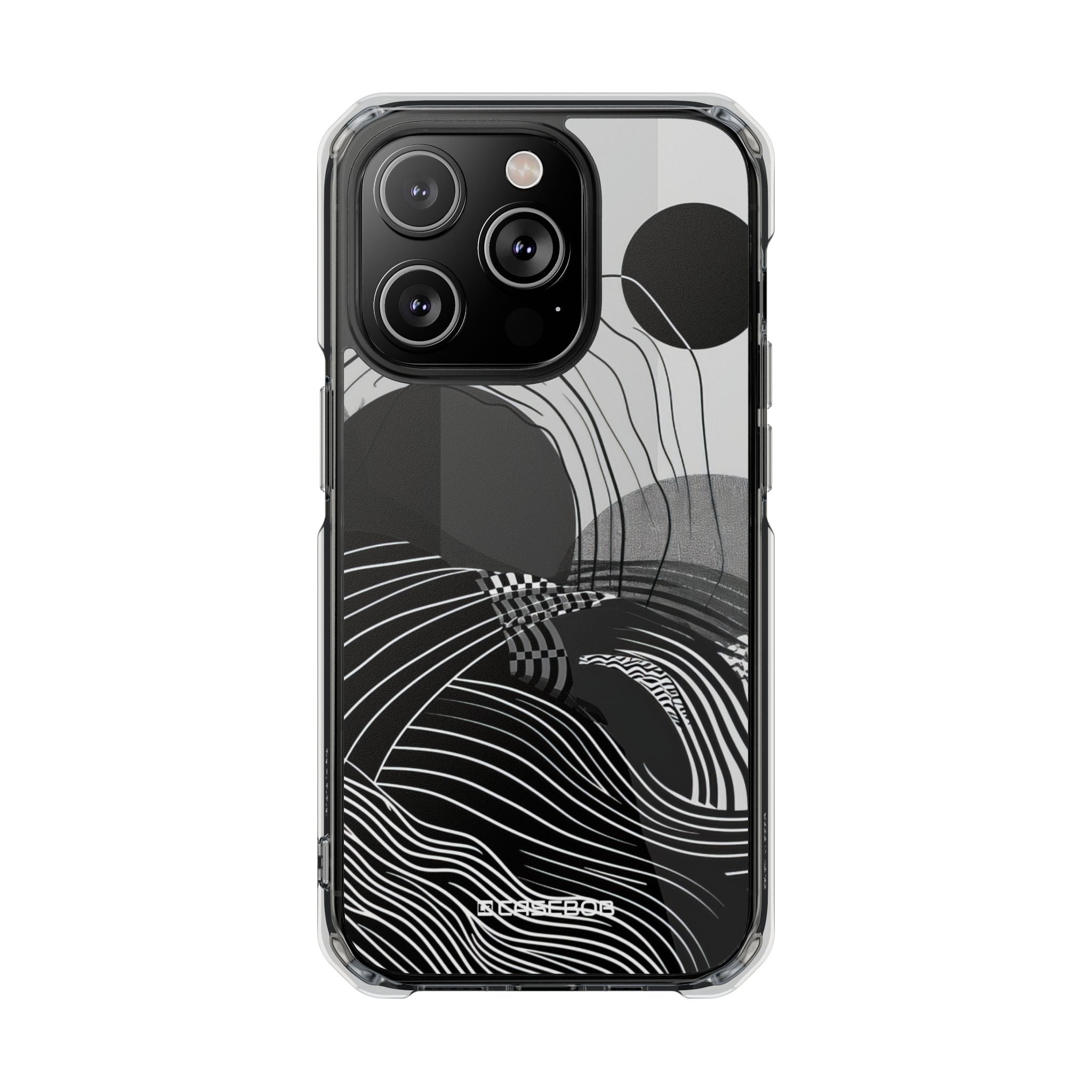 Monochrome Dynamics - Phone Case for iPhone