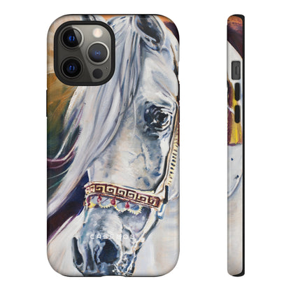 White Arabian - Protective Phone Case