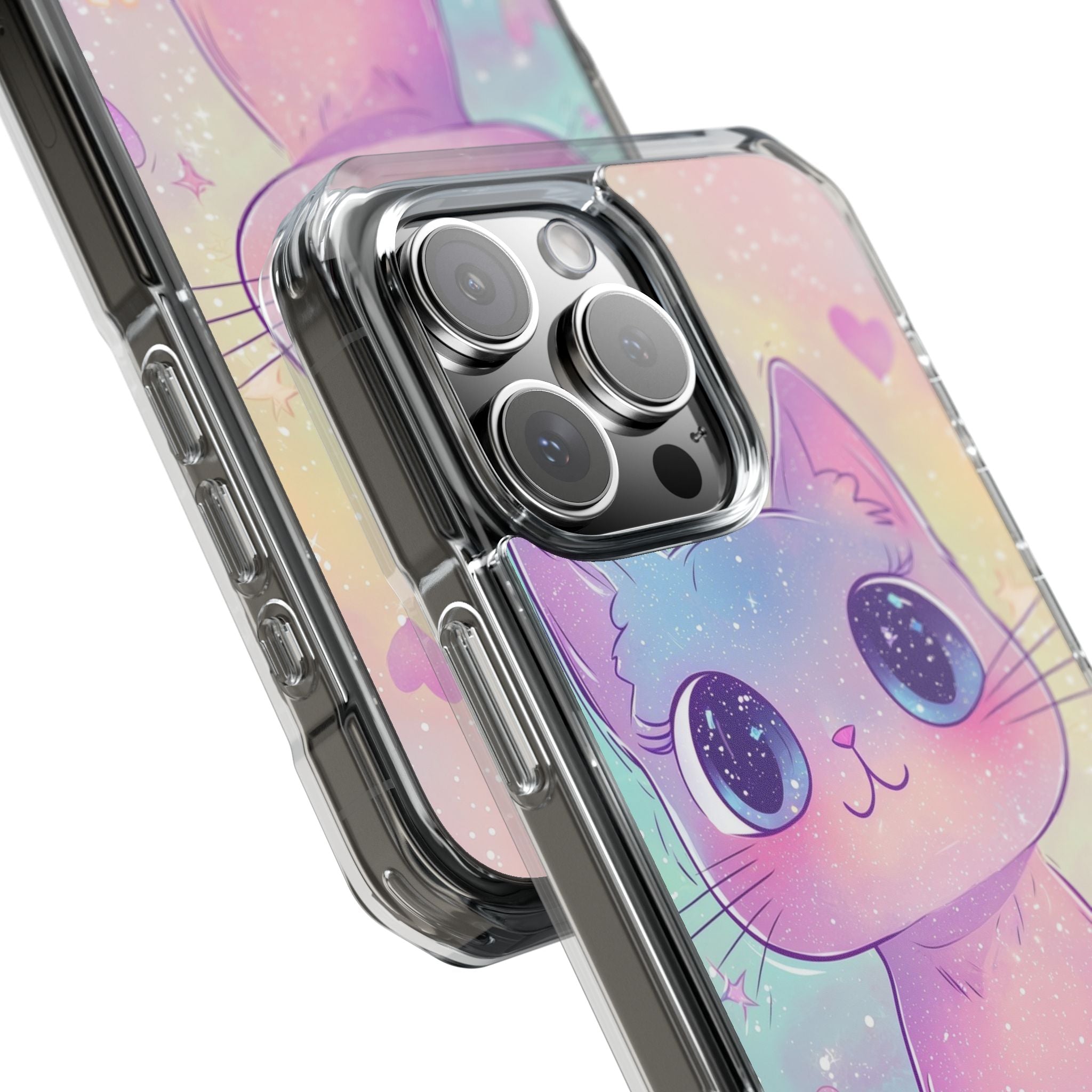 Sparkling Cat Smiles iPhone Case - Impact
