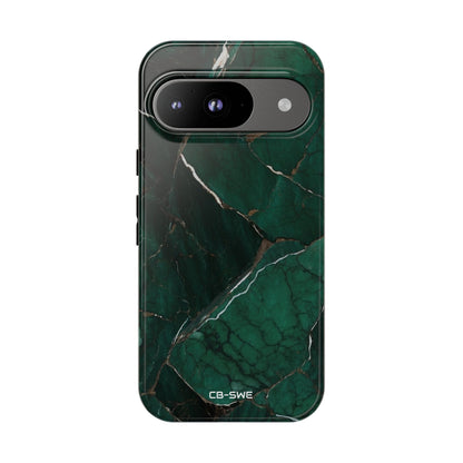 Emerald Veins Flow - Google Pixel Case