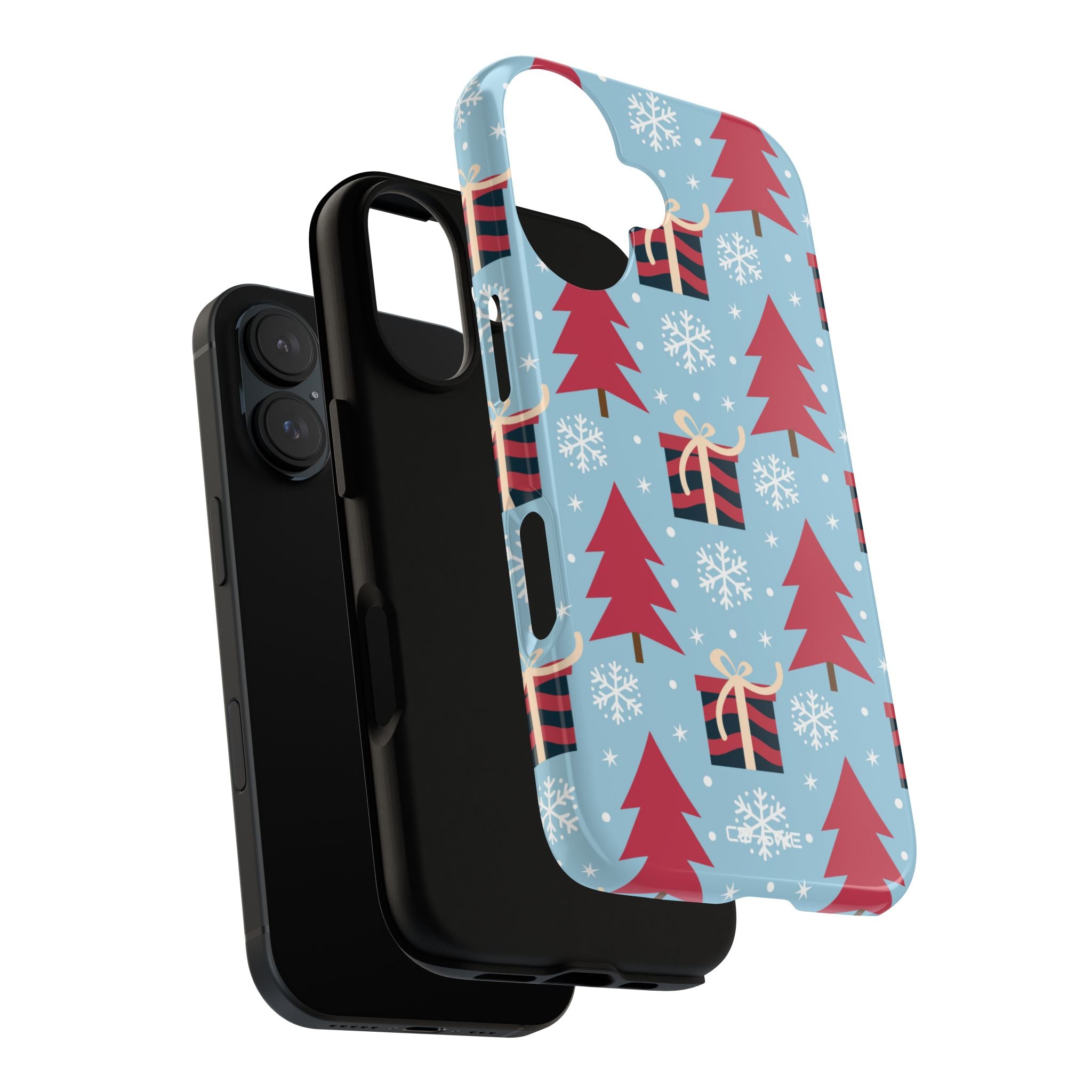 Christmas Trees Shine - iPhone Case
