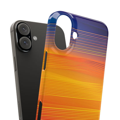 Gradient Sunset Flow iPhone 16 - Slim Phone Case