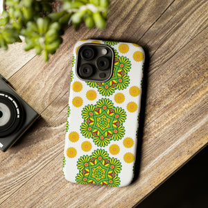 Lime Mandela - Protective Phone Case