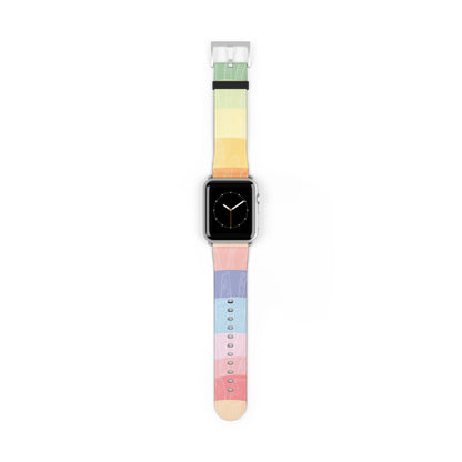 Pastel Rainbow Glow - Watch Band