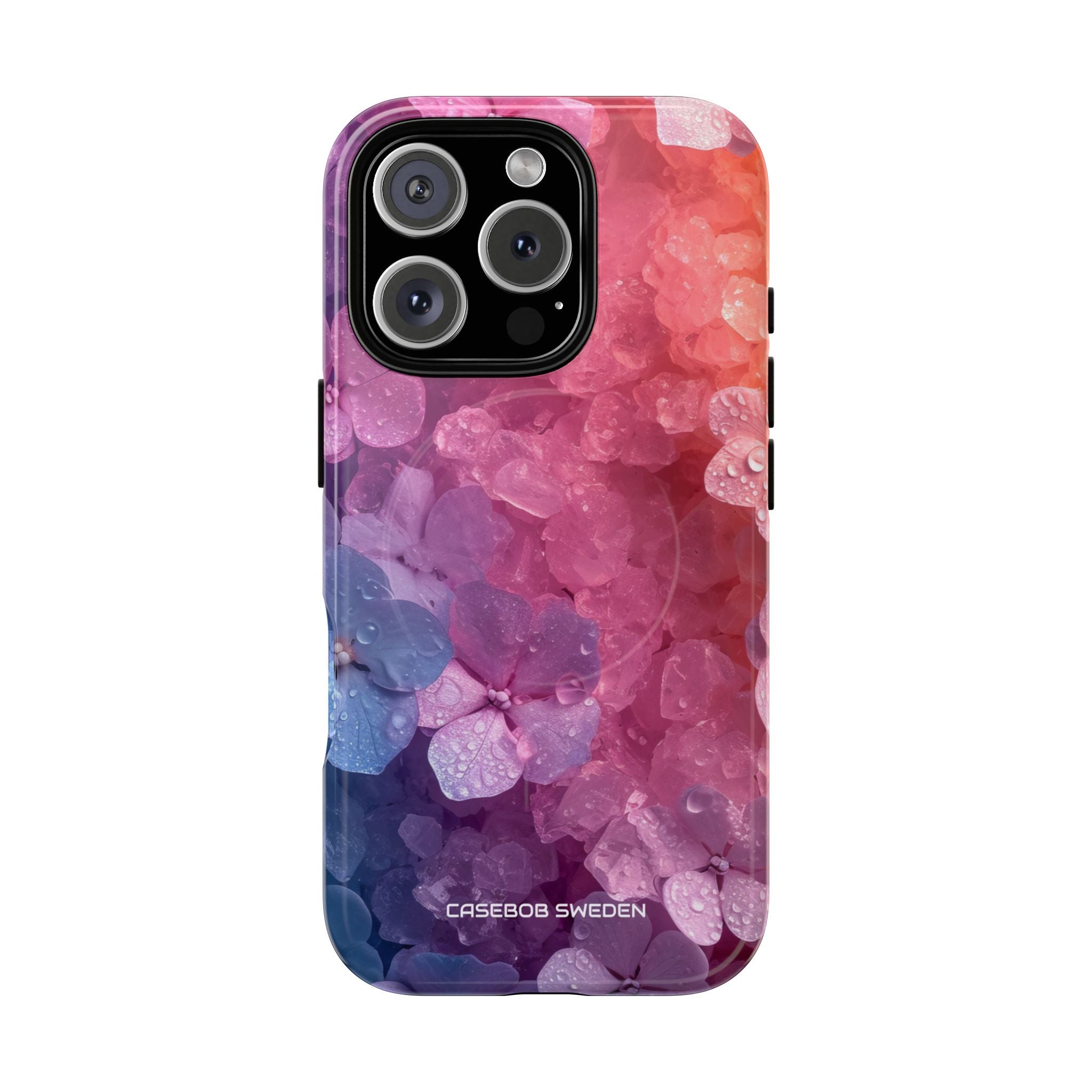 Floral Chill Blooms - Tough + MagSafe® iPhone 16 Phone Case