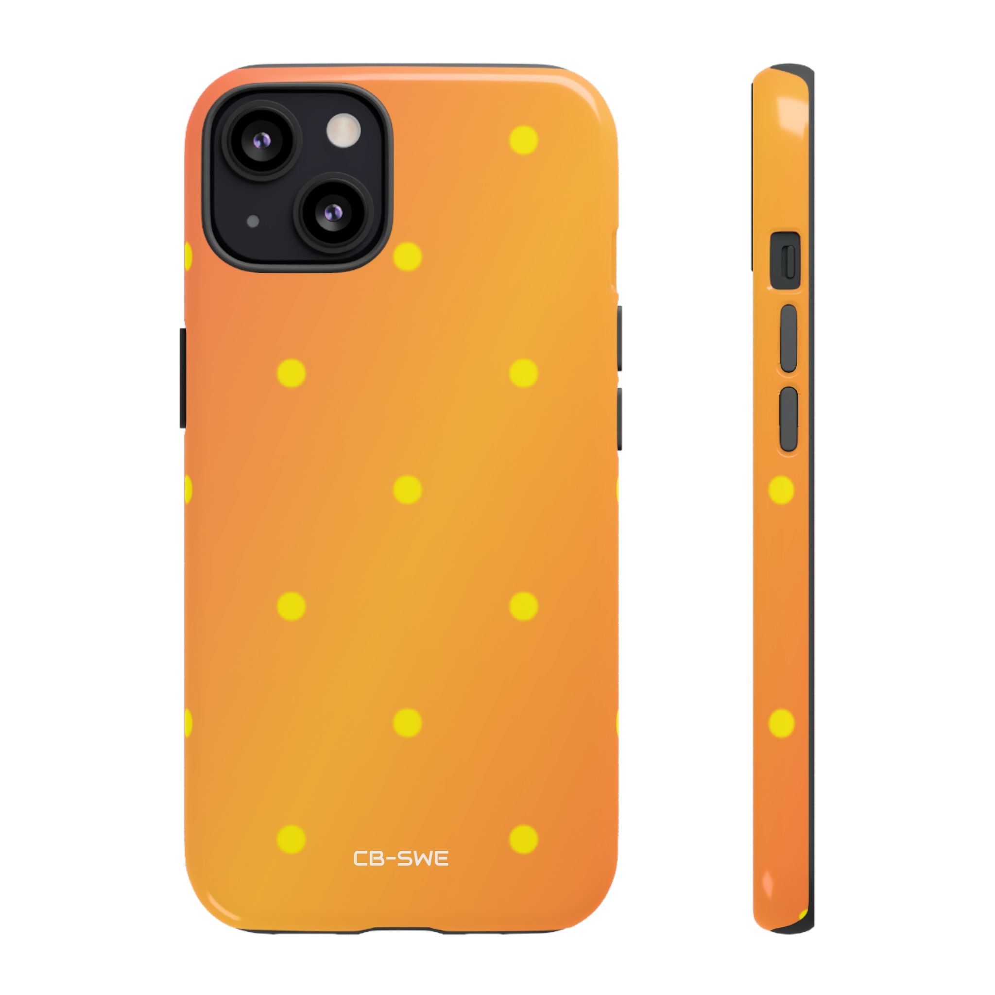 Sunset Dots Radiance - iPhone Case