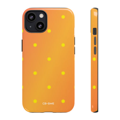 Sunset Dots Radiance - iPhone Case
