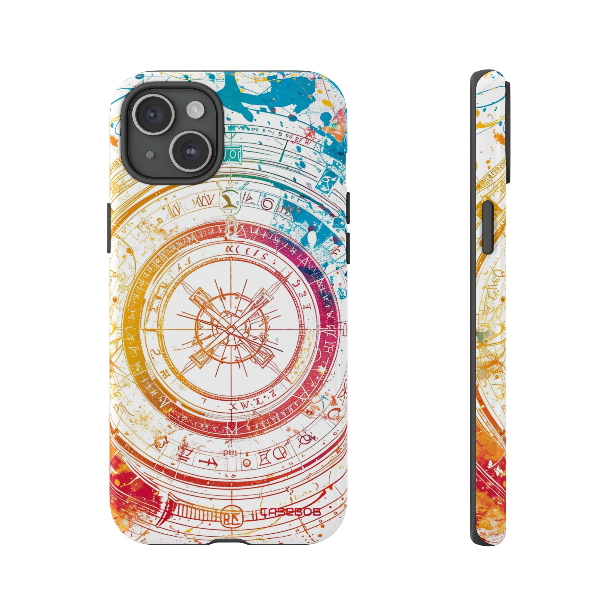 Astrological Wheel Wonders - Protective Phone Case