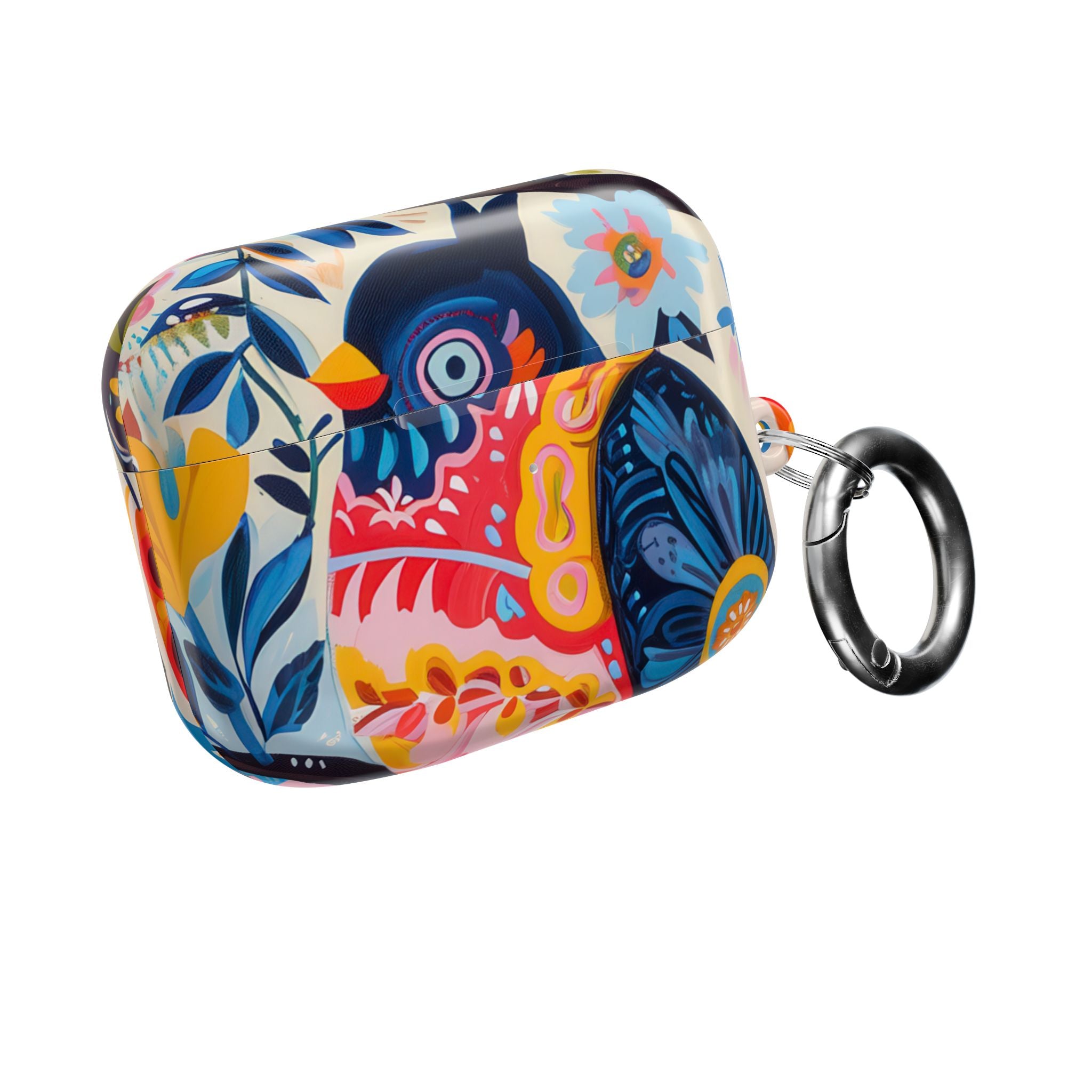 Ornate Owl Bloom - AirPods Case