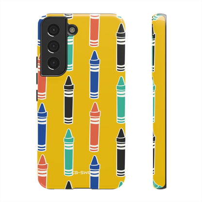 Crayons Dance Joyfully - Samsung Case
