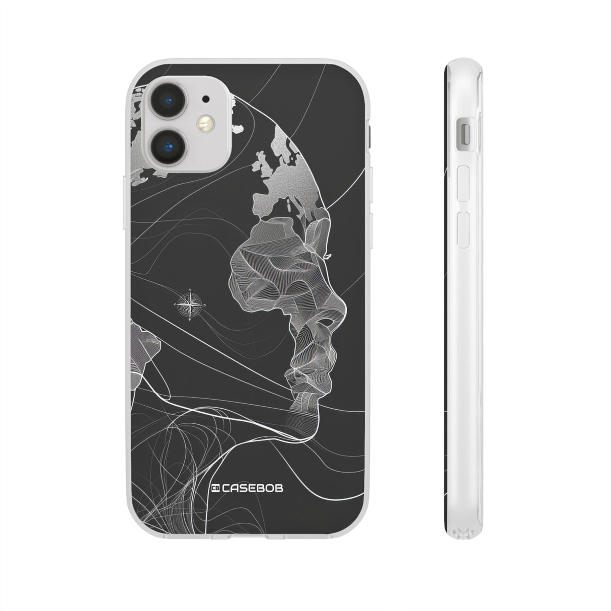 Fluid Earth Harmony | Flexible Phone Case for iPhone