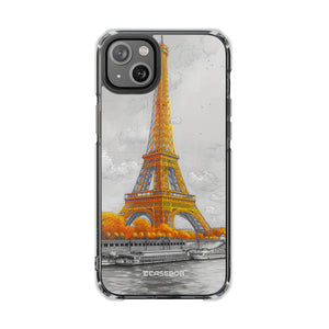 Autumnal Parisian Glow - Phone Case for iPhone (Clear Impact - Magnetic)