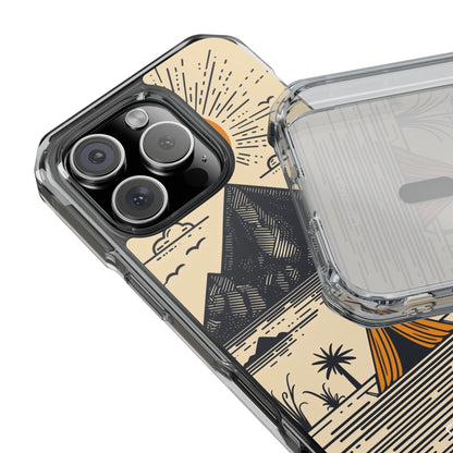 Golden Tent Awaits iPhone Case - Impact