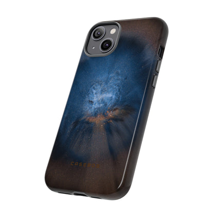 Blue Space Ink Art - Protective Phone Case