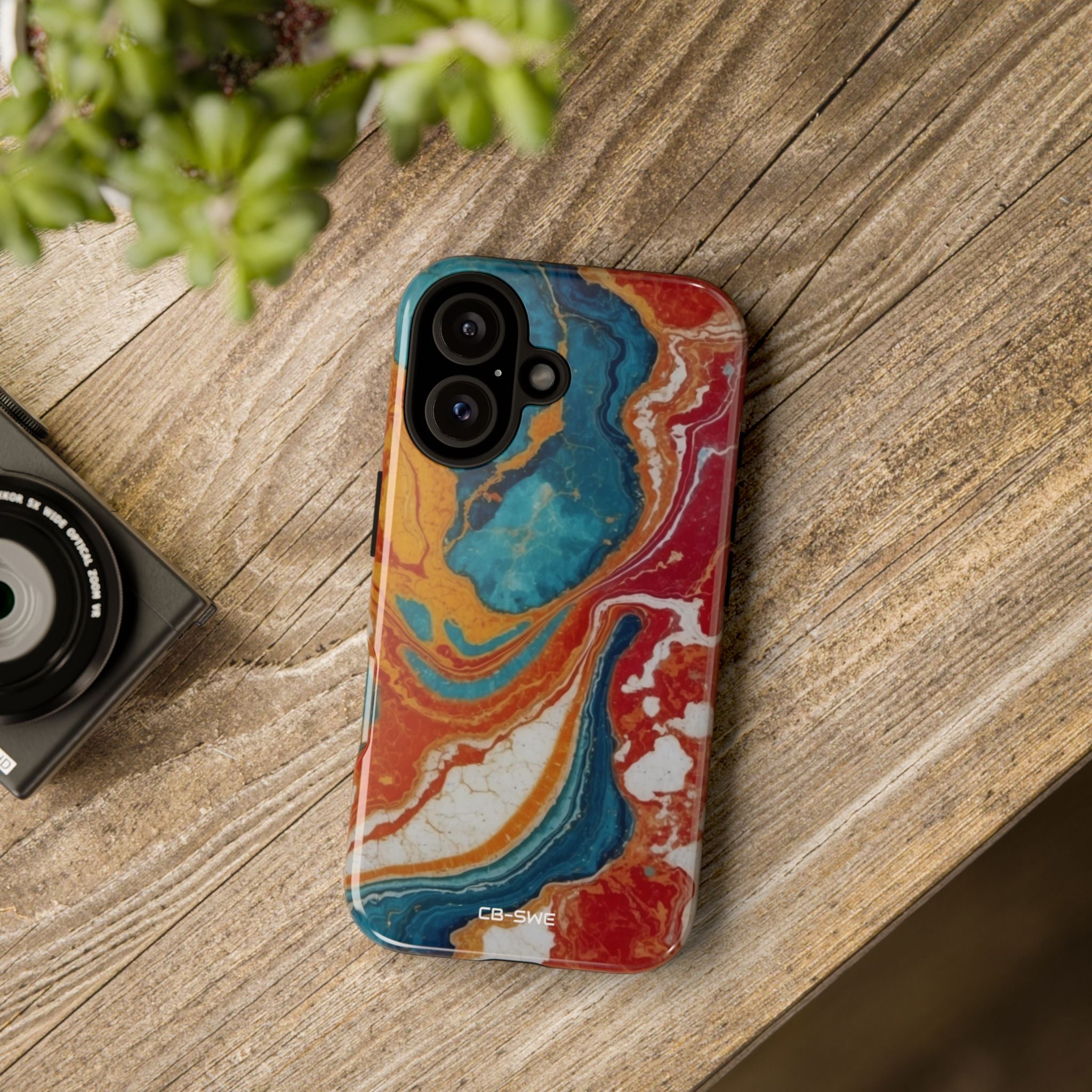 Swirls Embrace Light - Etui na iPhone