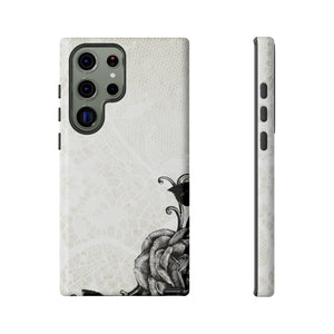 Rosett Gothic Flower - Protective Phone Case