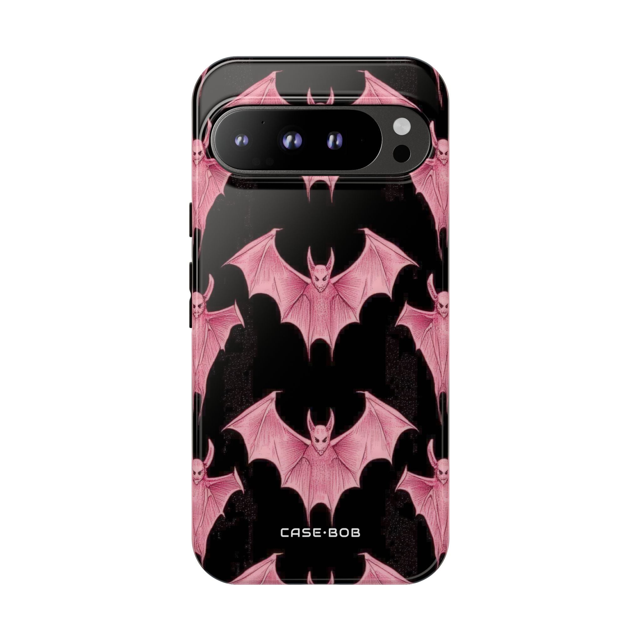 Pink Batwave Google Pixel 9 Pro XL Case - Tough