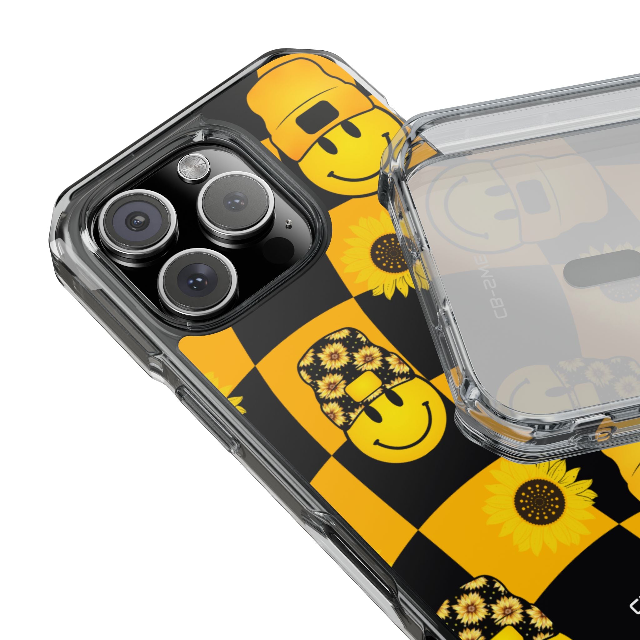 Joyful Checkered Smiles iPhone Case - Impact