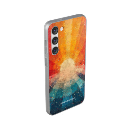 Sunburst Energy - Flexi Samsung S23 Phone Case