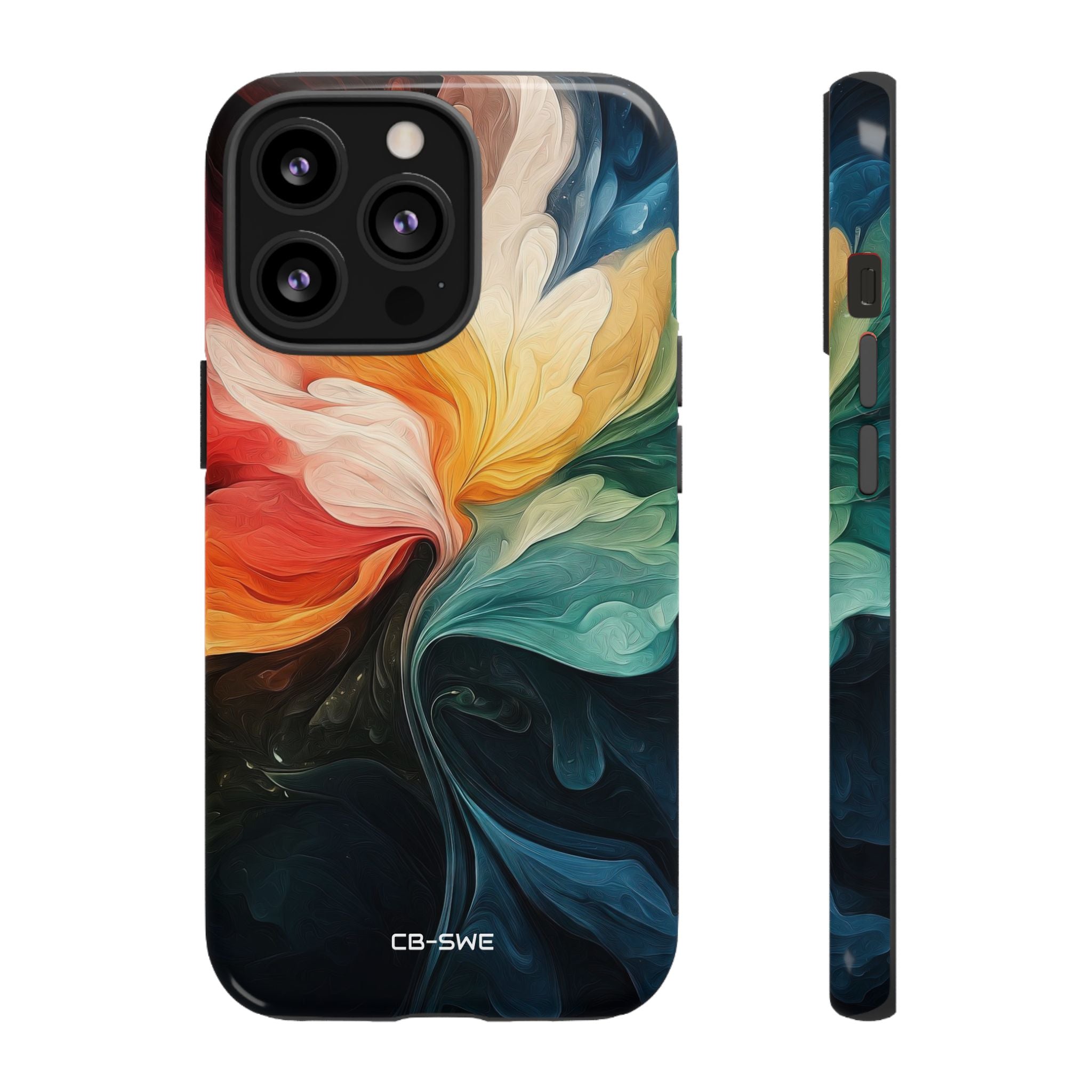 Vibrant Flower Burst - iPhone Case