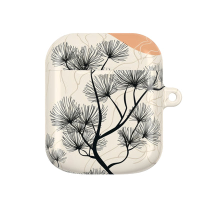 Spiky Tree Sunset - AirPods Case