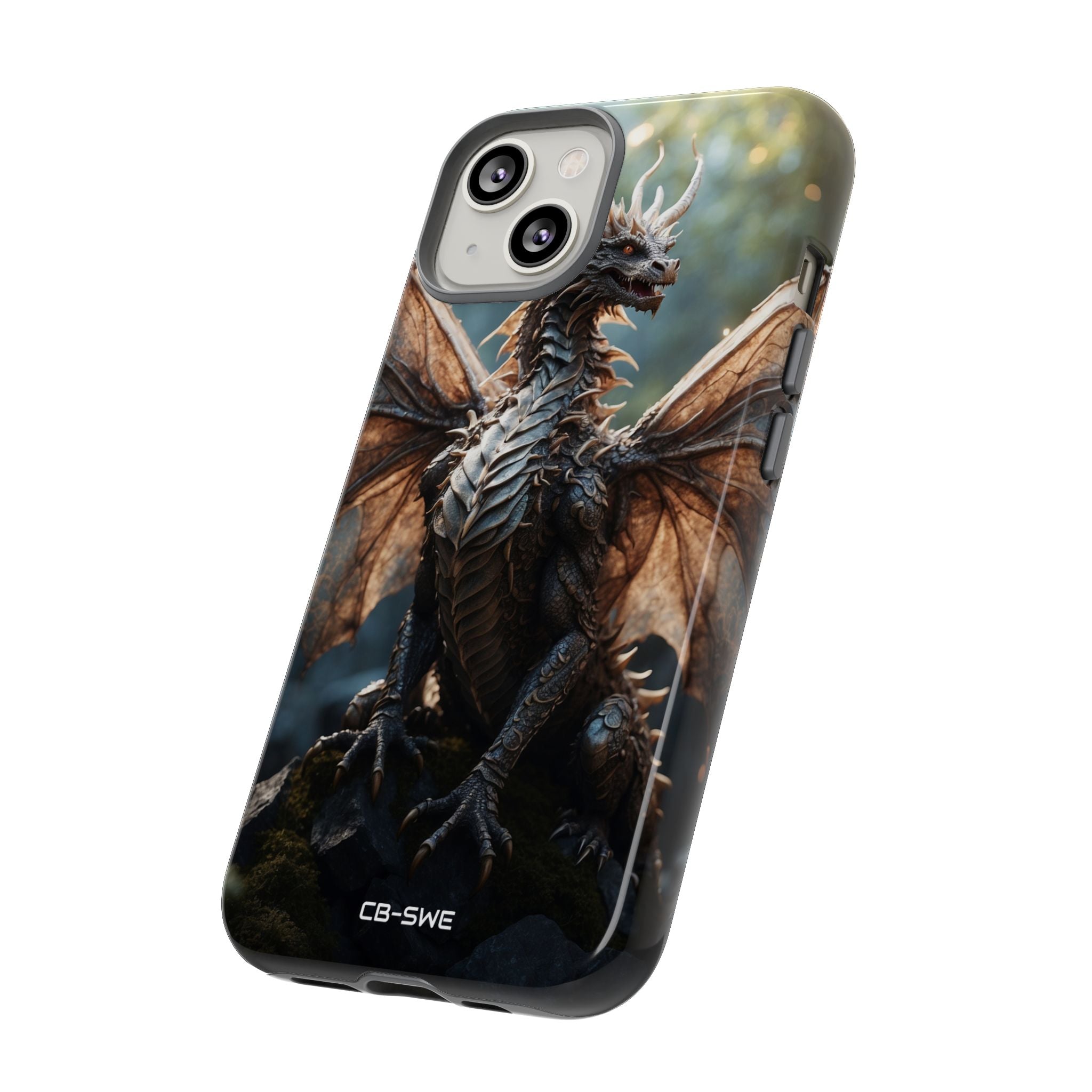 Majestic Dragon Glows - iPhone Case