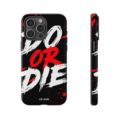 Intense Typography Contrast - iPhone Case