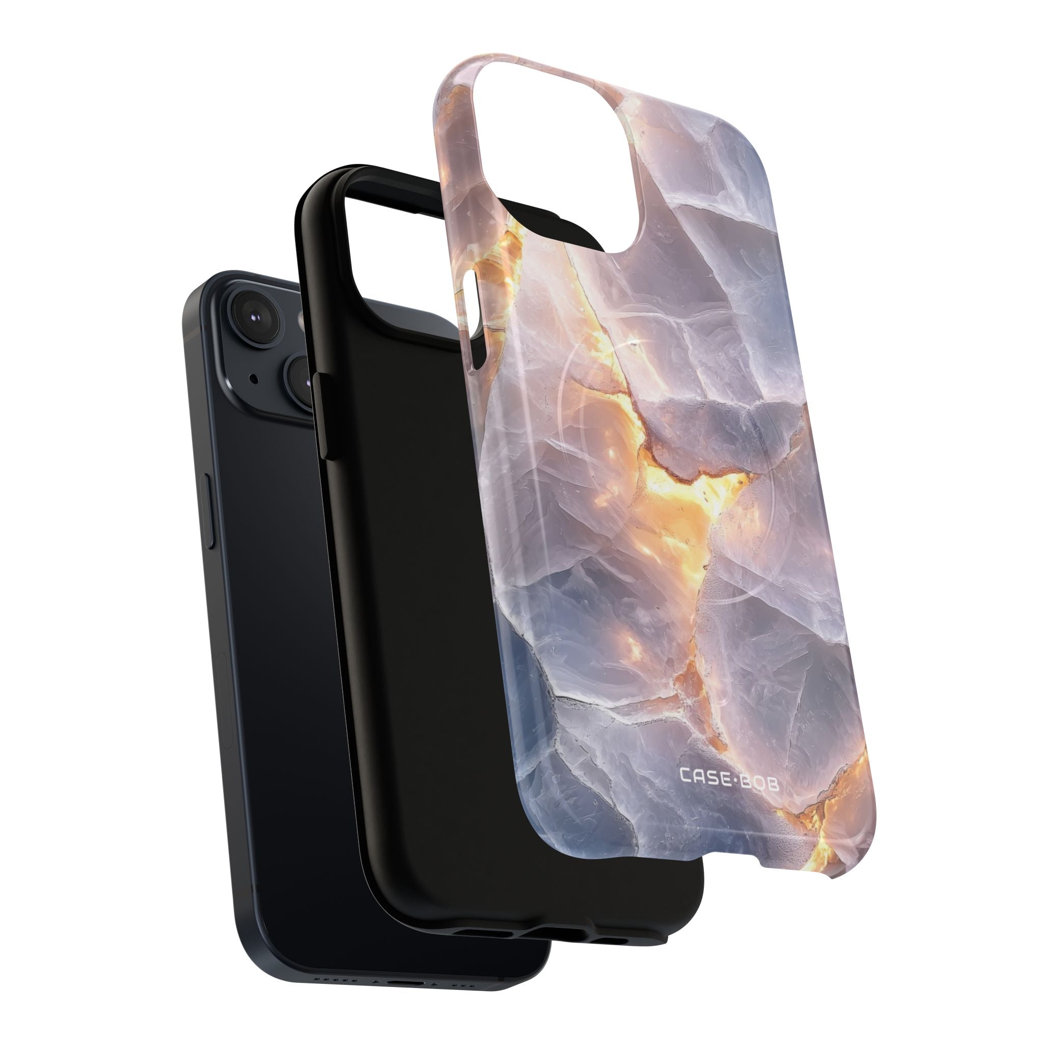 Crystal Veins iPhone 14 Case - Tough+