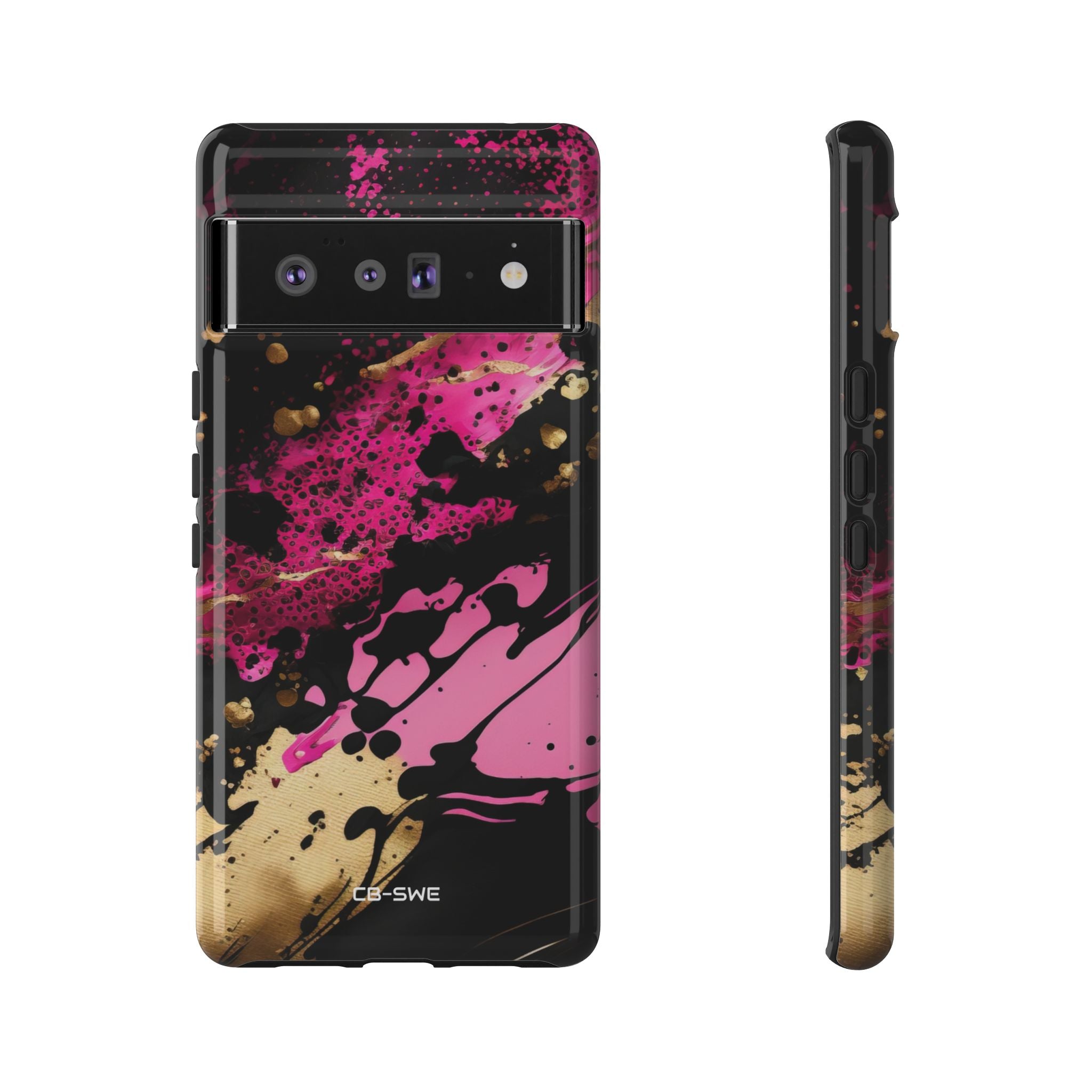 Dynamic Splatter Elegance - Google Pixel Case
