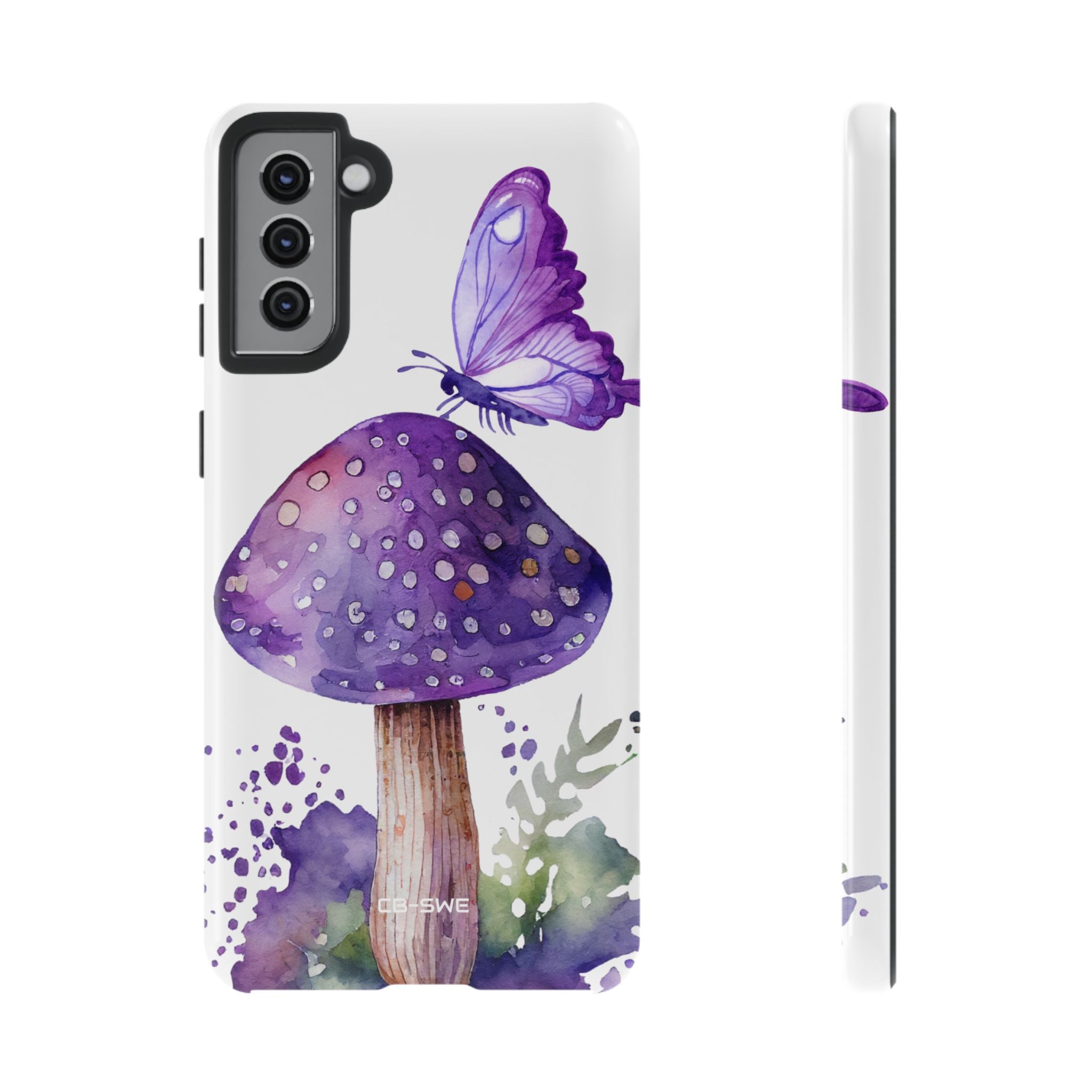 Whimsical Butterfly Perch - Samsung Case