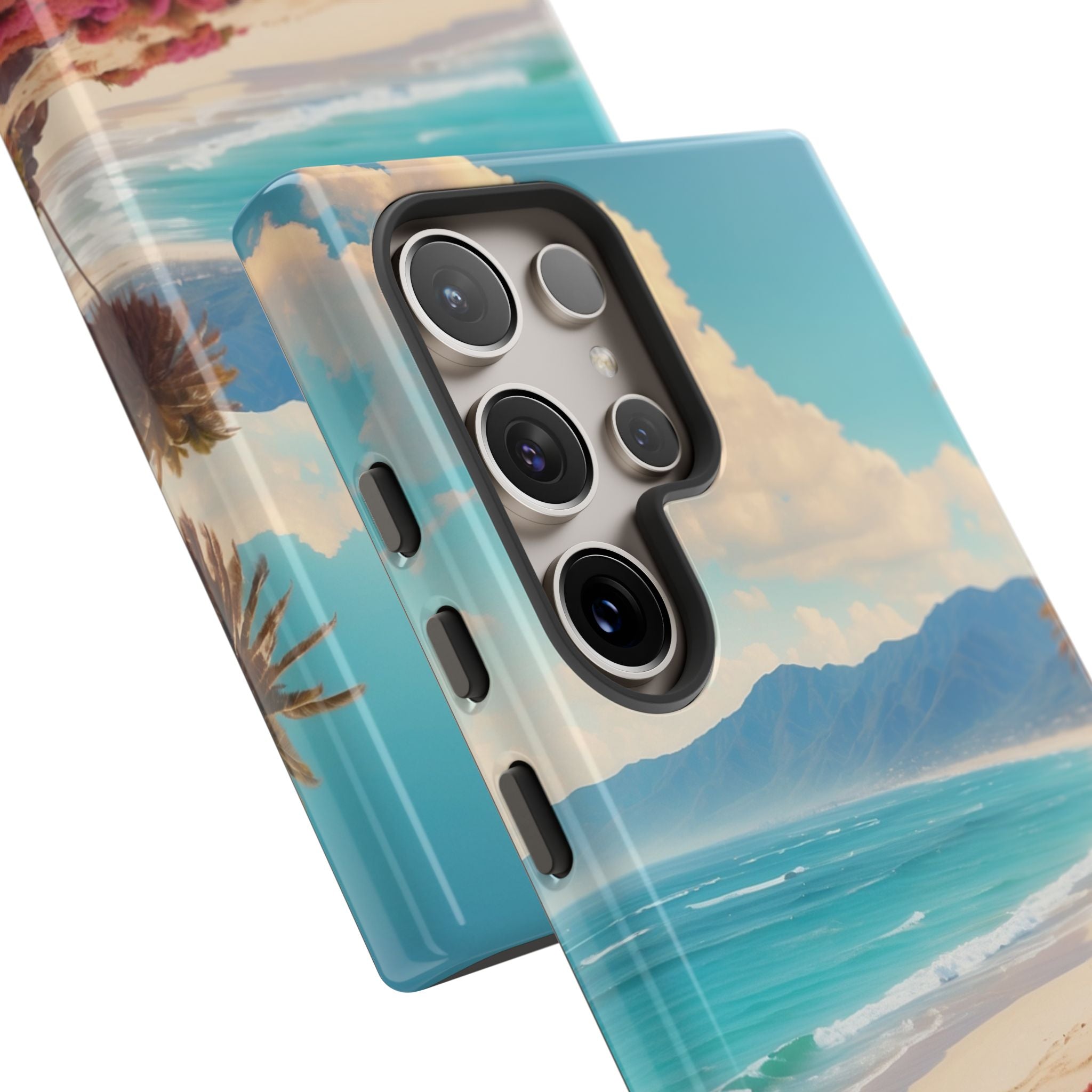 Footprints Trace Sand - Samsung Case