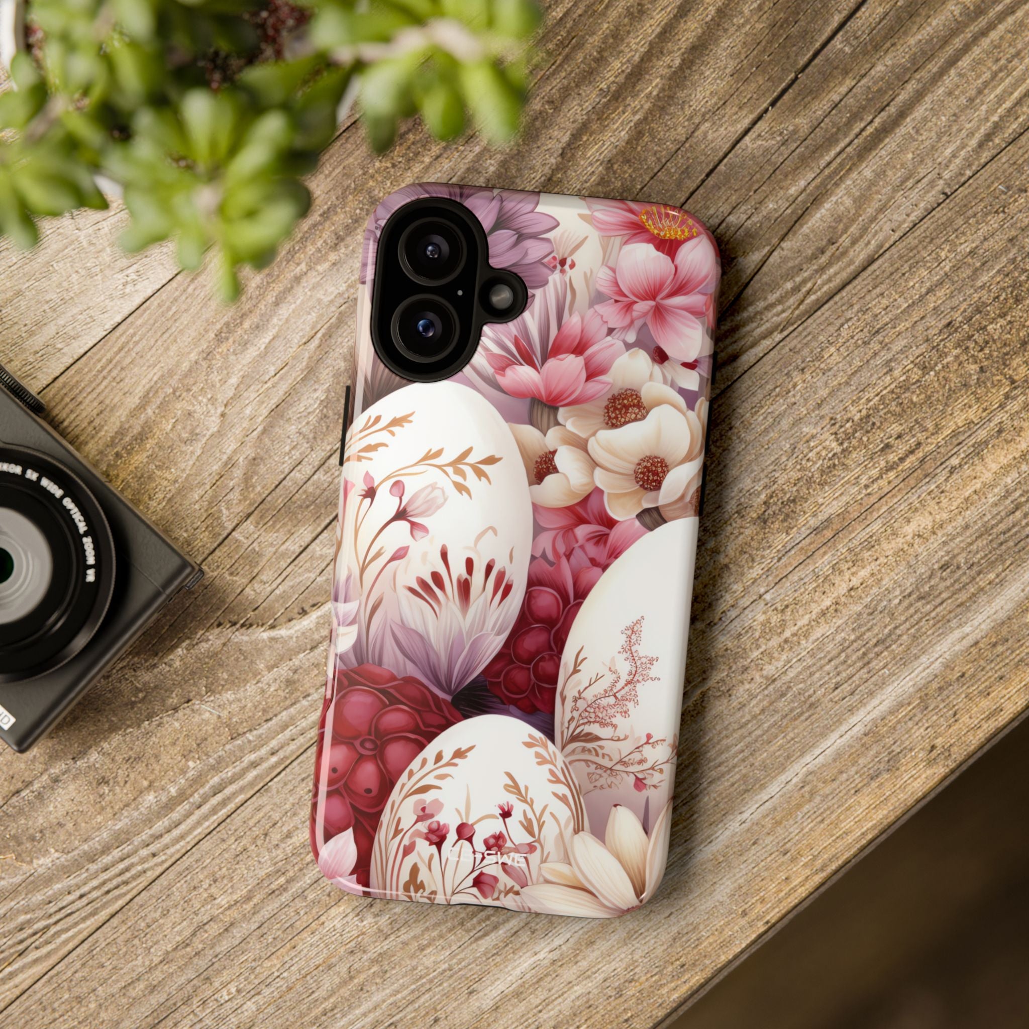 Floral Eggs Bloom - iPhone Case