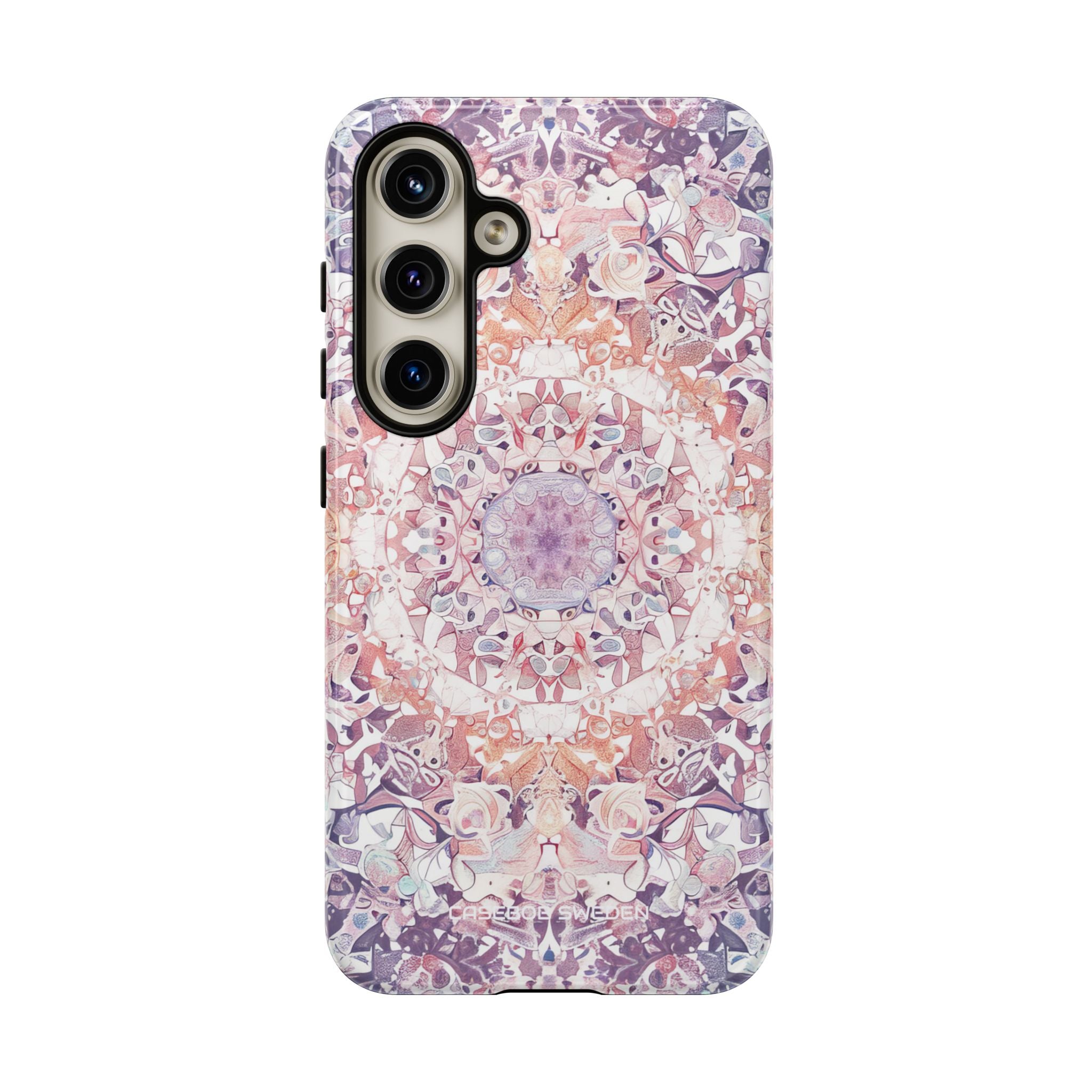 Purple Pink Mandala - Tough Samsung S24 Phone Case