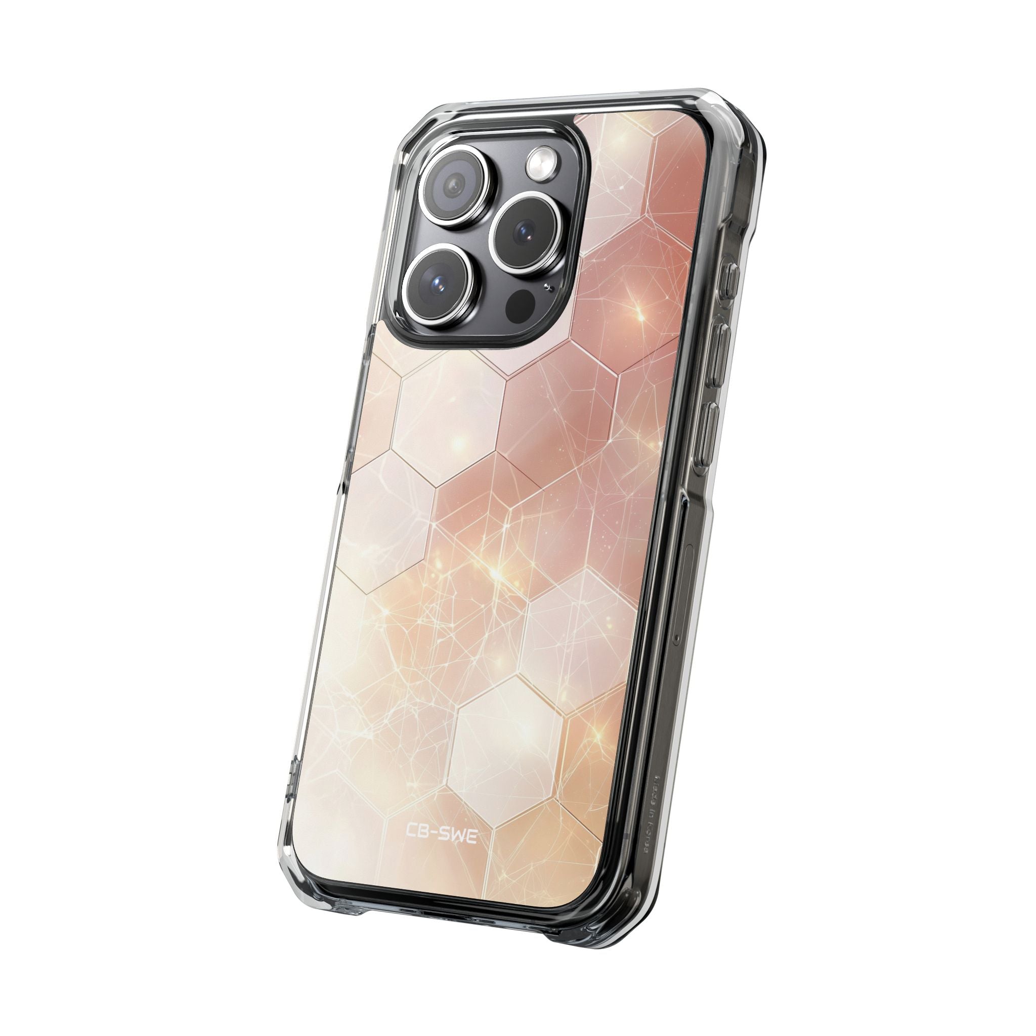 Hexagons Reflect Light iPhone Case - Impact