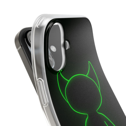 Neon Horned Glow iPhone 16 Case - Soft