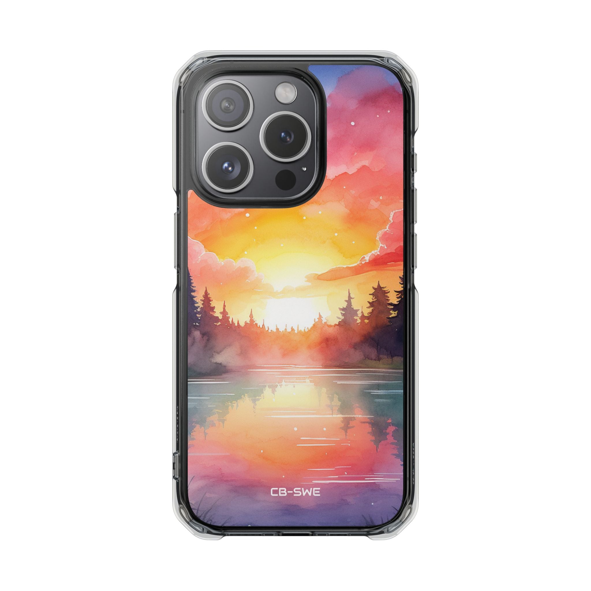 Sunset Reflections Glow iPhone Case - Impact