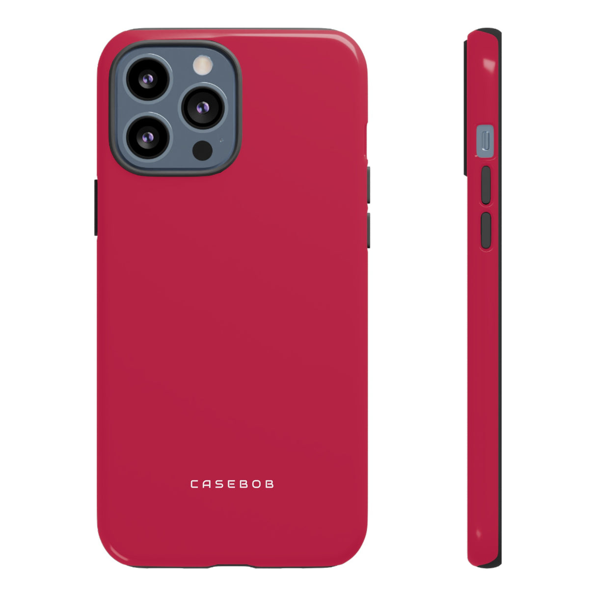 Bright Maroon - Protective Phone Case