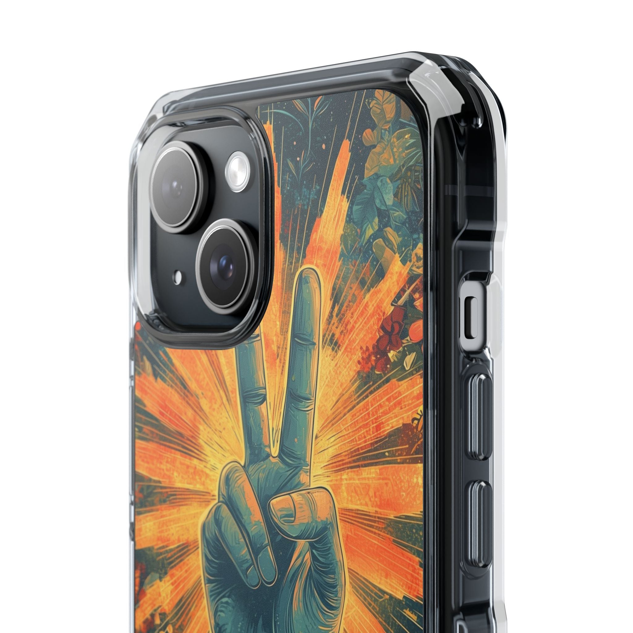 Flowers Embrace Peace iPhone Case - Impact