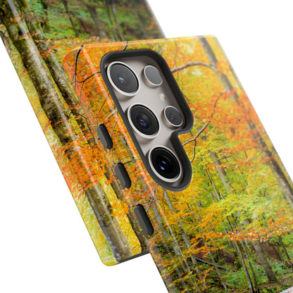 Autumn wild forest - Protective Phone Case