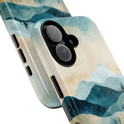 Moonlit Mountains iPhone 16 Pro Case - Tough