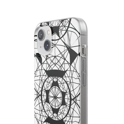 Geometric Hypnosis | Flexible Phone Case for iPhone