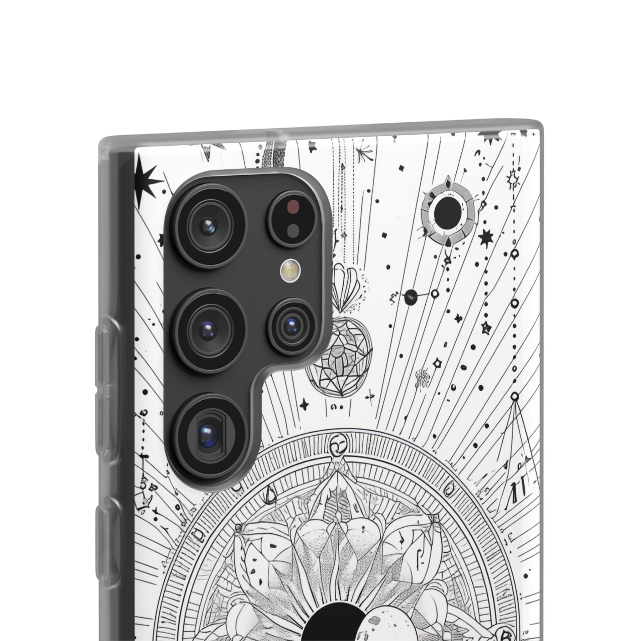 Celestial Mandala Mystique | Flexible Phone Case for Samsung Galaxy