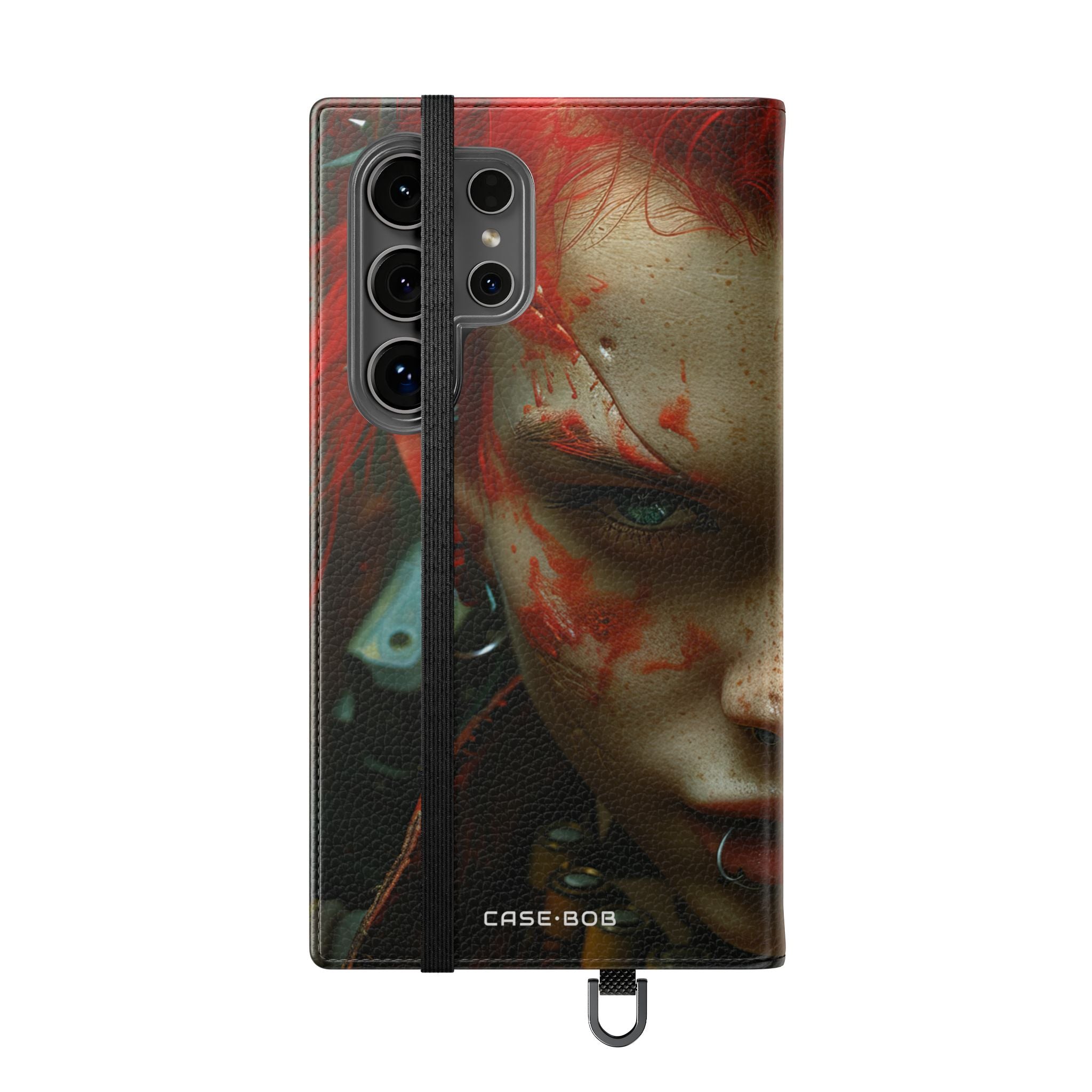 Scarlet Gaze - Samsung S24 Ultra -lompakkokotelo